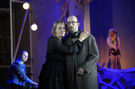 Theaterprobe 'Der Steppenwolf' in Berlin