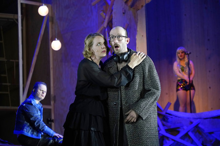 Theaterprobe 'Der Steppenwolf' in Berlin