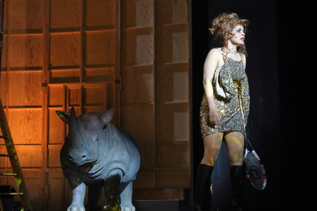 Theaterprobe 'Der Steppenwolf' in Berlin
