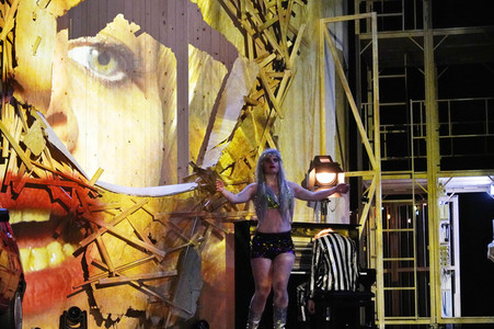 Theaterprobe 'Der Steppenwolf' in Berlin