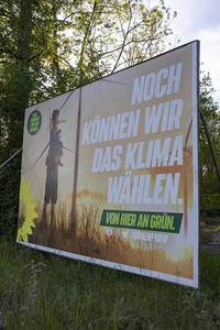Wahlplakate zur NRW-Wahl in Köln