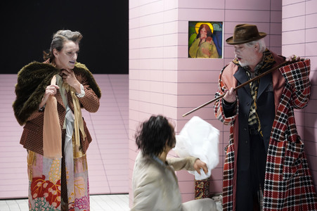 Theaterprobe 'Die vier letzten Dinge' in Berlin