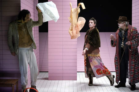 Theaterprobe 'Die vier letzten Dinge' in Berlin