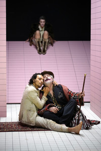 Theaterprobe 'Die vier letzten Dinge' in Berlin