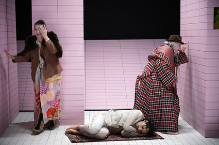 Theaterprobe 'Die vier letzten Dinge' in Berlin