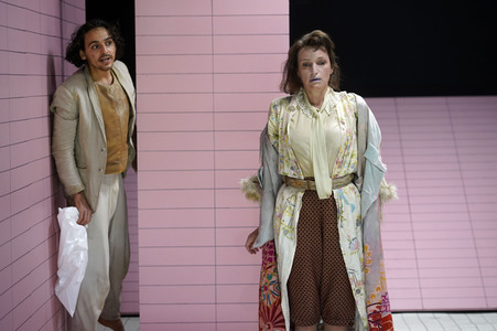 Theaterprobe 'Die vier letzten Dinge' in Berlin