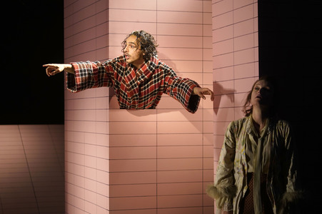 Theaterprobe 'Die vier letzten Dinge' in Berlin
