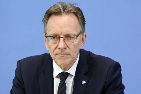 Bundespressekonferenz Vorstellung des Jahresberichts Fallzahlen politisch motivierter Kriminalität in Berlin