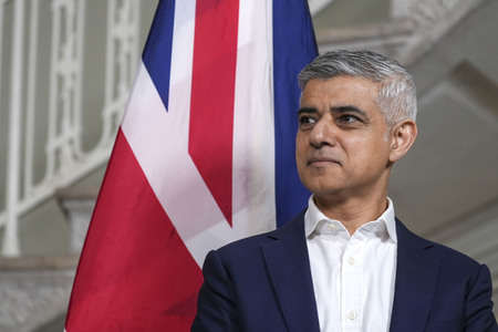 Sadiq Khan zu Gast im Rathaus von New York