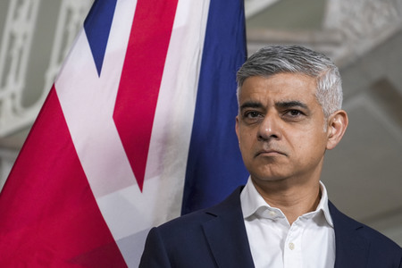 Sadiq Khan zu Gast im Rathaus von New York