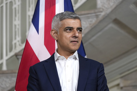 Sadiq Khan zu Gast im Rathaus von New York