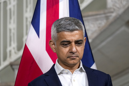 Sadiq Khan zu Gast im Rathaus von New York