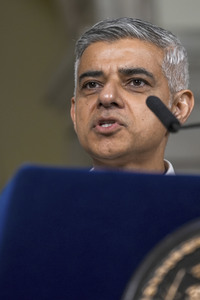 Sadiq Khan zu Gast im Rathaus von New York