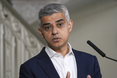 Sadiq Khan zu Gast im Rathaus von New York