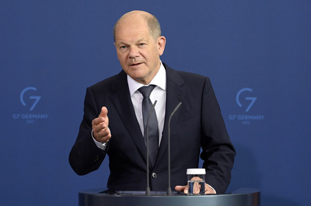 Pressekonferenz von Olaf Scholz und Alberto Ángel Fernández in Berlin