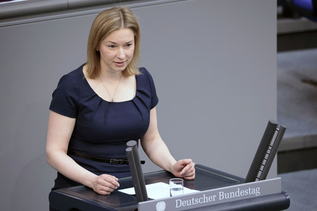35. Sitzung des Deutschen Bundestages in Berlin