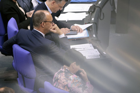 35. Sitzung des Deutschen Bundestages in Berlin