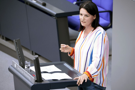 35. Sitzung des Deutschen Bundestages in Berlin