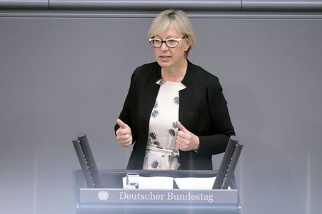 35. Sitzung des Deutschen Bundestages in Berlin