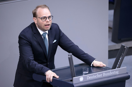 35. Sitzung des Deutschen Bundestages in Berlin