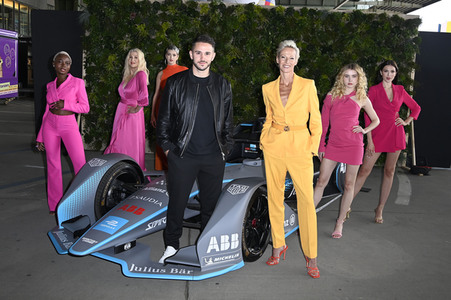 Photocall GNTM meets Formula E in Berlin