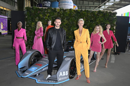 Photocall GNTM meets Formula E in Berlin