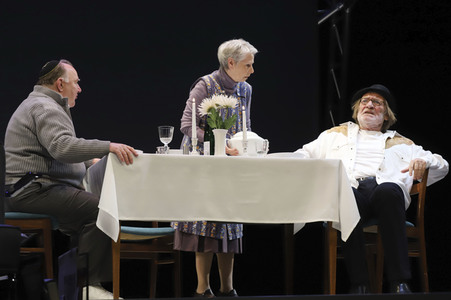 Theaterprobe 'Herr Klee und Herr Feld' in Hamburg