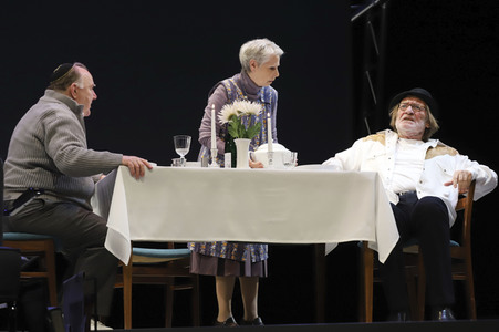 Theaterprobe 'Herr Klee und Herr Feld' in Hamburg