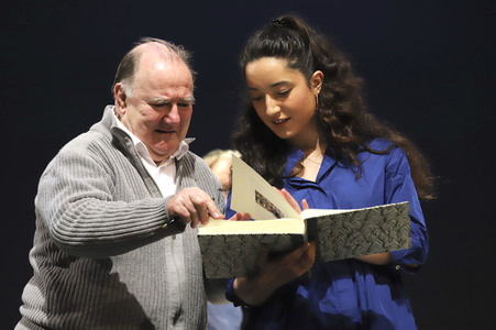 Theaterprobe 'Herr Klee und Herr Feld' in Hamburg