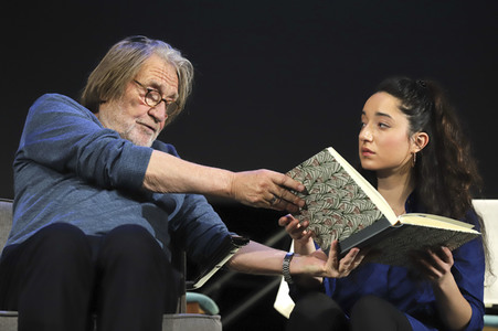 Theaterprobe 'Herr Klee und Herr Feld' in Hamburg