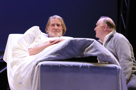Theaterprobe 'Herr Klee und Herr Feld' in Hamburg