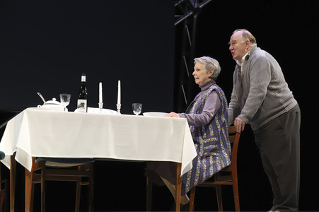 Theaterprobe 'Herr Klee und Herr Feld' in Hamburg
