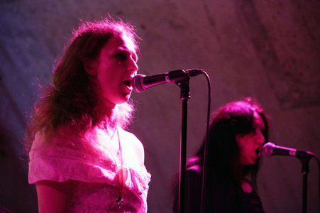 Konzert von Pussy Riot in Berlin