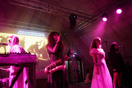 Konzert von Pussy Riot in Berlin
