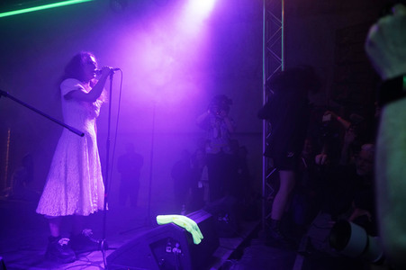 Konzert von Pussy Riot in Berlin