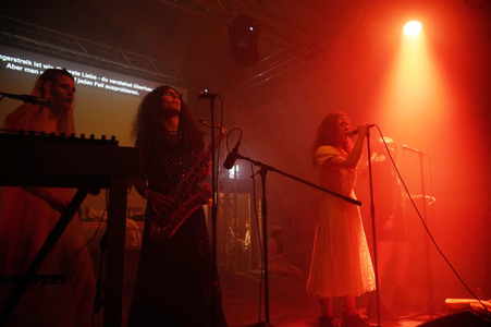 Konzert von Pussy Riot in Berlin