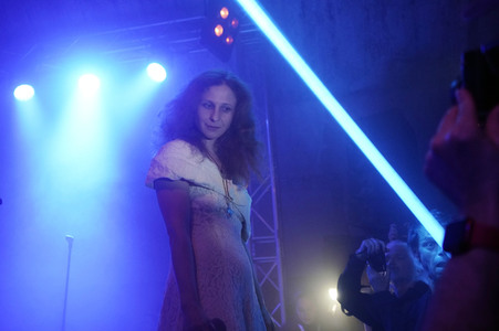 Konzert von Pussy Riot in Berlin
