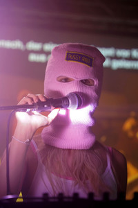 Konzert von Pussy Riot in Berlin