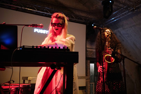 Konzert von Pussy Riot in Berlin