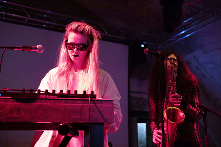 Konzert von Pussy Riot in Berlin