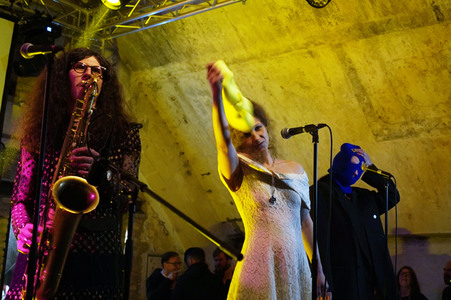 Konzert von Pussy Riot in Berlin