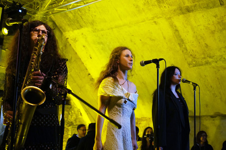 Konzert von Pussy Riot in Berlin