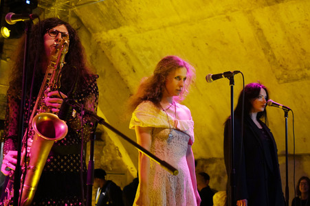 Konzert von Pussy Riot in Berlin