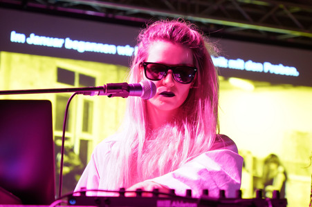 Konzert von Pussy Riot in Berlin