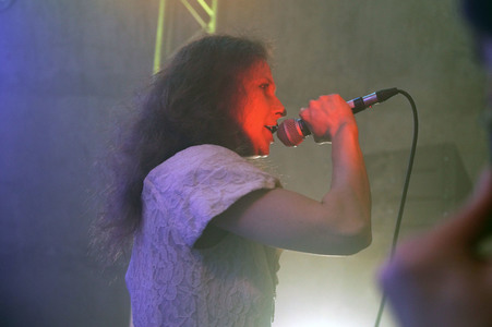 Konzert von Pussy Riot in Berlin
