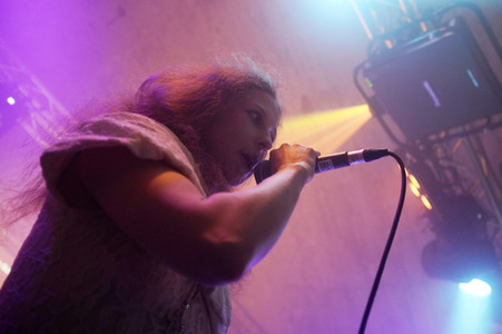 Konzert von Pussy Riot in Berlin