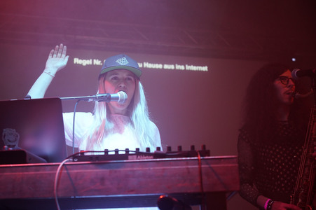 Konzert von Pussy Riot in Berlin