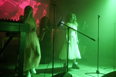 Konzert von Pussy Riot in Berlin