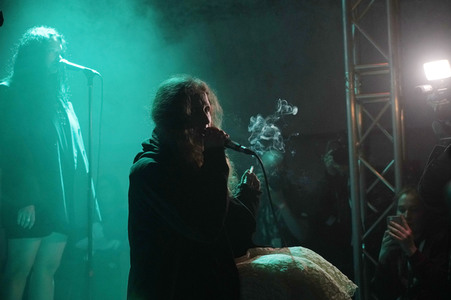 Konzert von Pussy Riot in Berlin