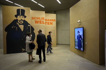 Pressetermin zur Ausstellung 'Schliemanns Welten. Sein Leben. Seine Entdeckungen. Sein Mythos' in Berlin